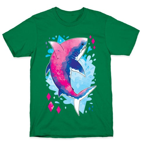 Pride Sharks: Bisexual T-Shirt
